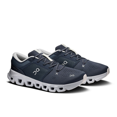 On Running Cloud X 5 - Men's (Navy/Glacier) Men's Athletic Shoes On Running