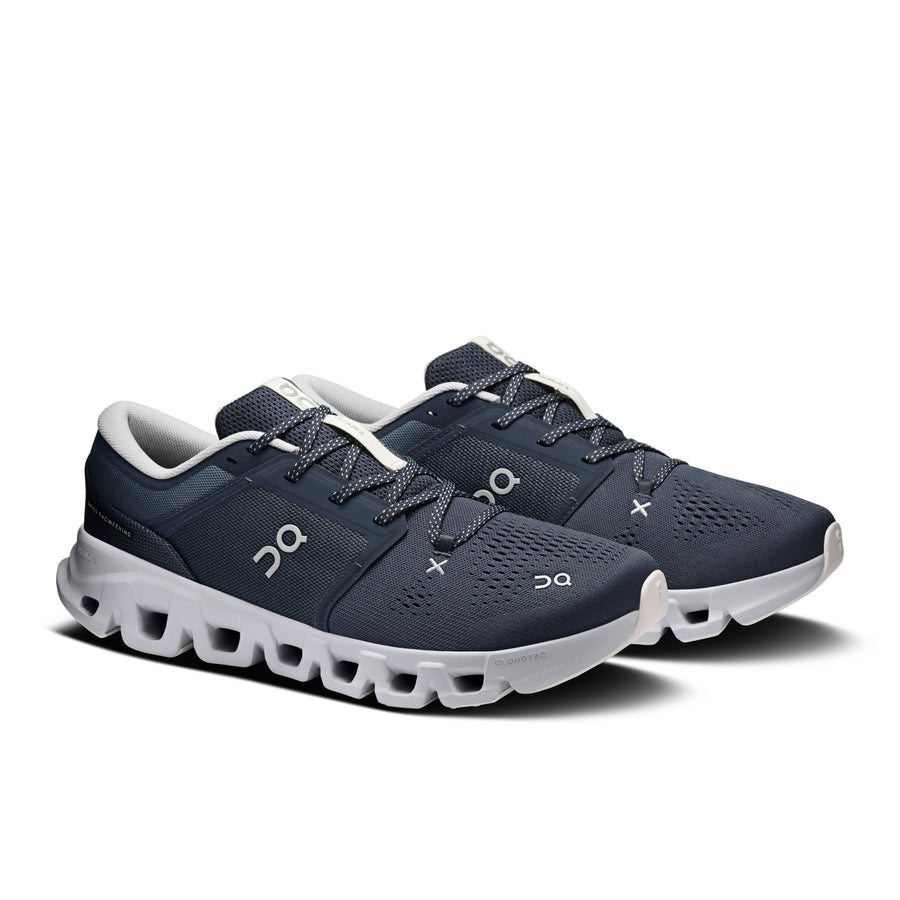 On Running Cloud X 5 - Men's (Navy/Glacier) Men's Athletic Shoes On Running 