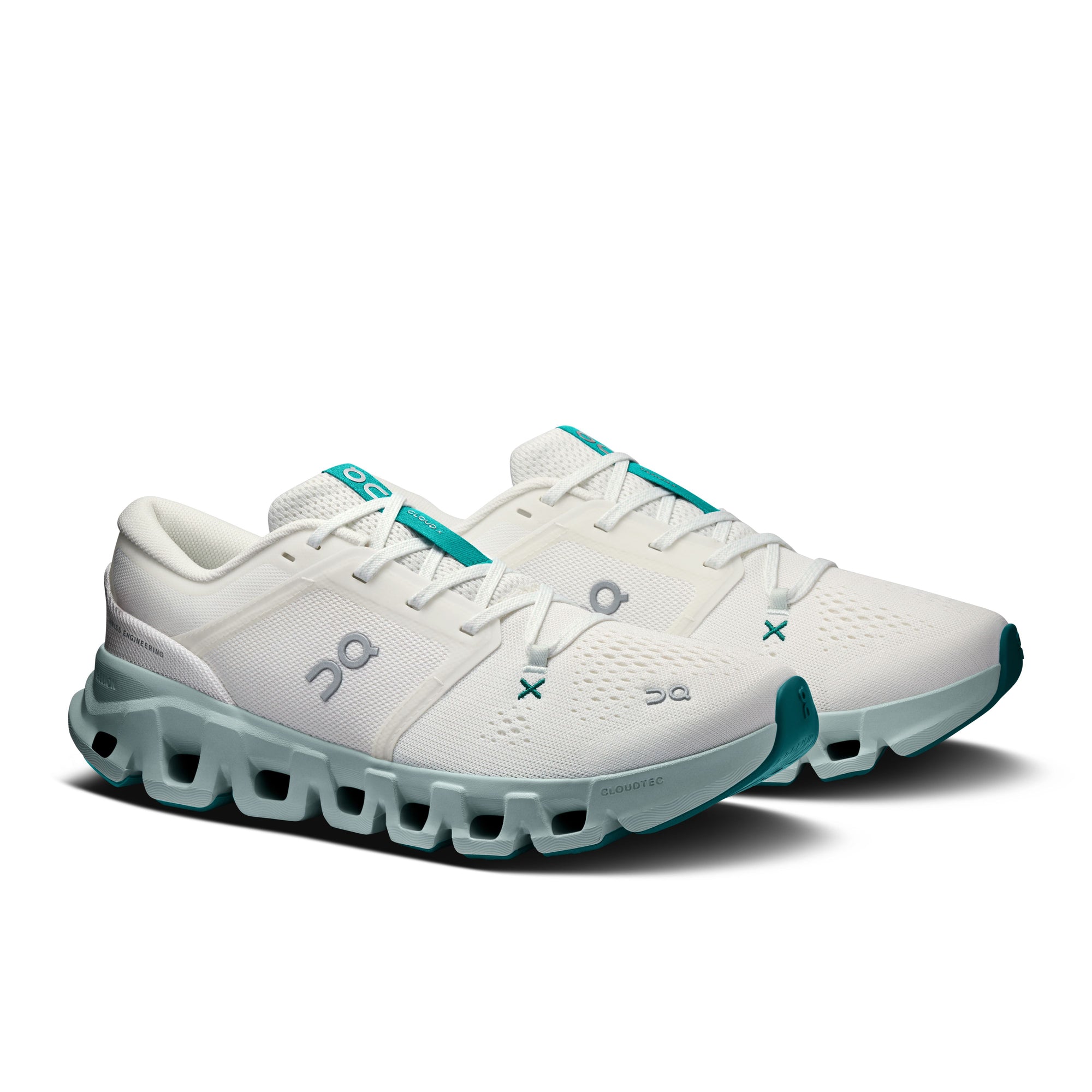 On Running Cloud X 5 - Women's (Ivory/Surf) Women's Athletic Shoes On Running
