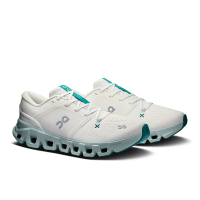 On Running Cloud X 5 - Women's (Ivory/Surf) Women's Athletic Shoes On Running