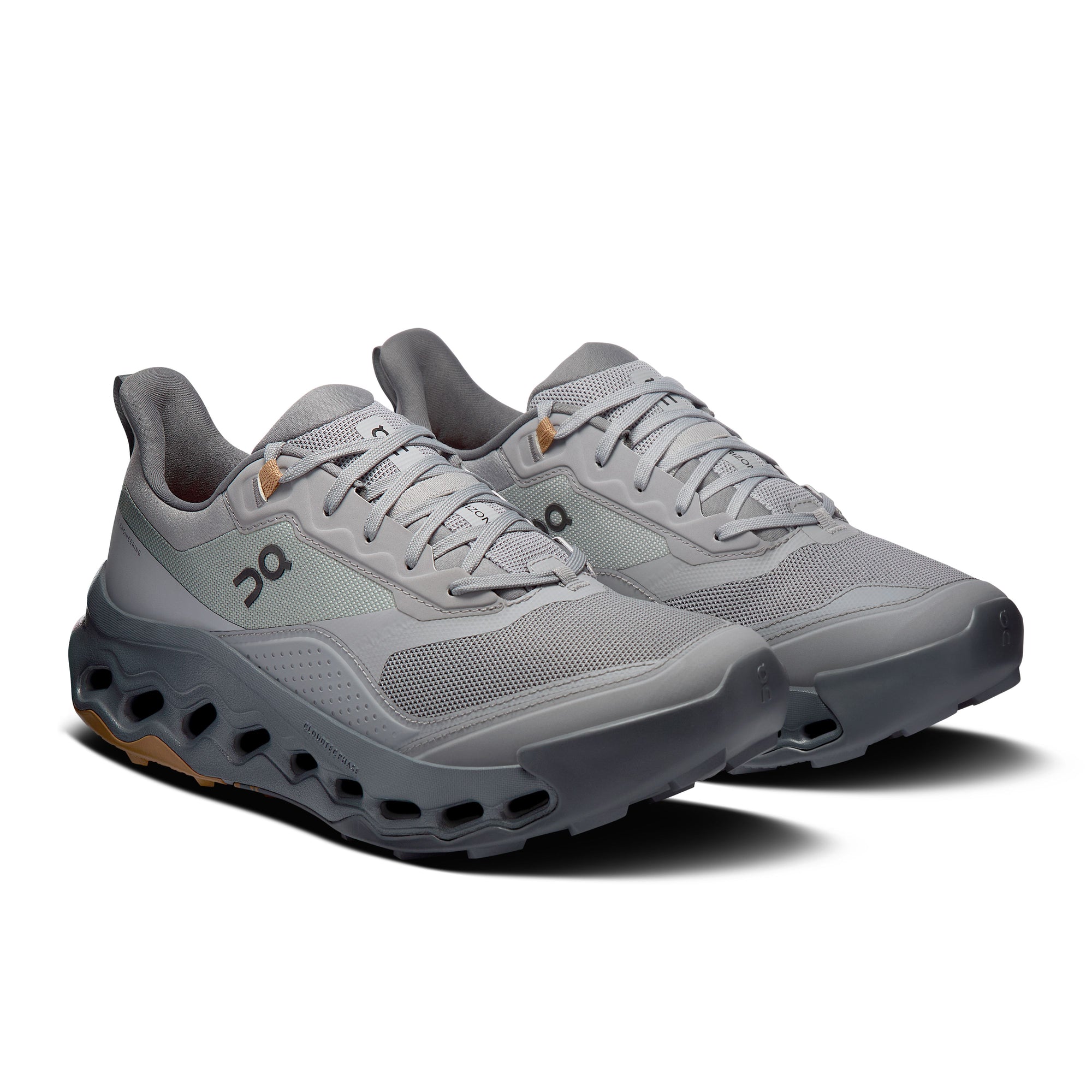 On Running Cloudhorizon 2 - Men's (Alloy/Rock) Men's Hiking Shoes On Running