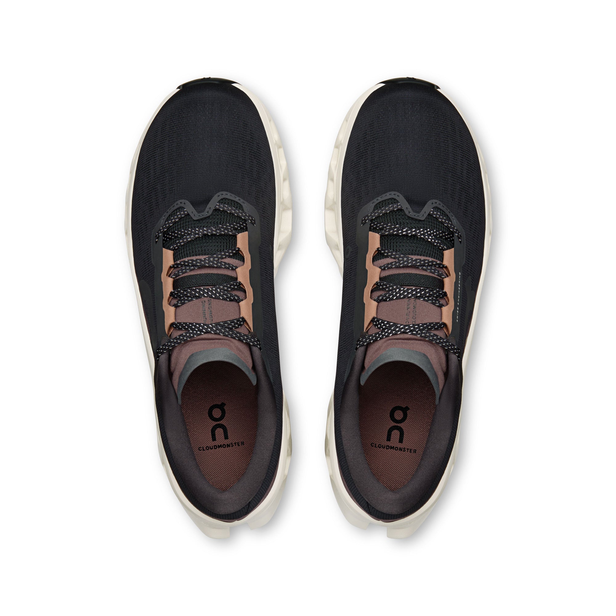 On Running Cloudmonster 3 - Men's (Black/Ivory) Men's Running Shoes On Running