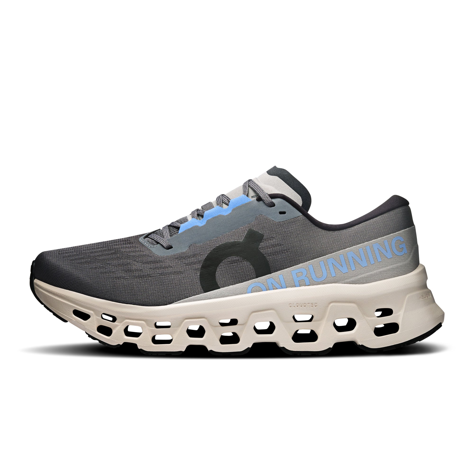 On Running Cloudmonster 3 - Men's (Rock/Silver) Men's Running Shoes On Running
