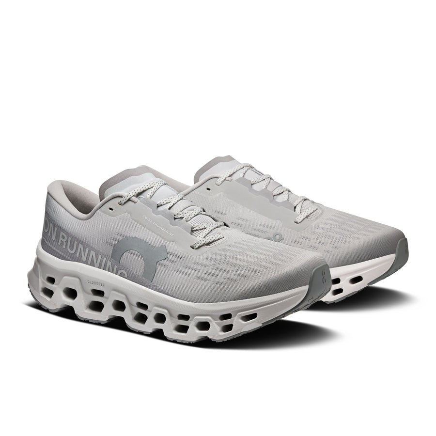 On Running Cloudmonster 3 - Men's (Wolf/Wolf) Men's Running Shoes On Running 