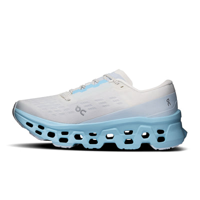 On Running Cloudmonster 3 - Women's (Ivory/Topaz) Women's Running Shoes On Running