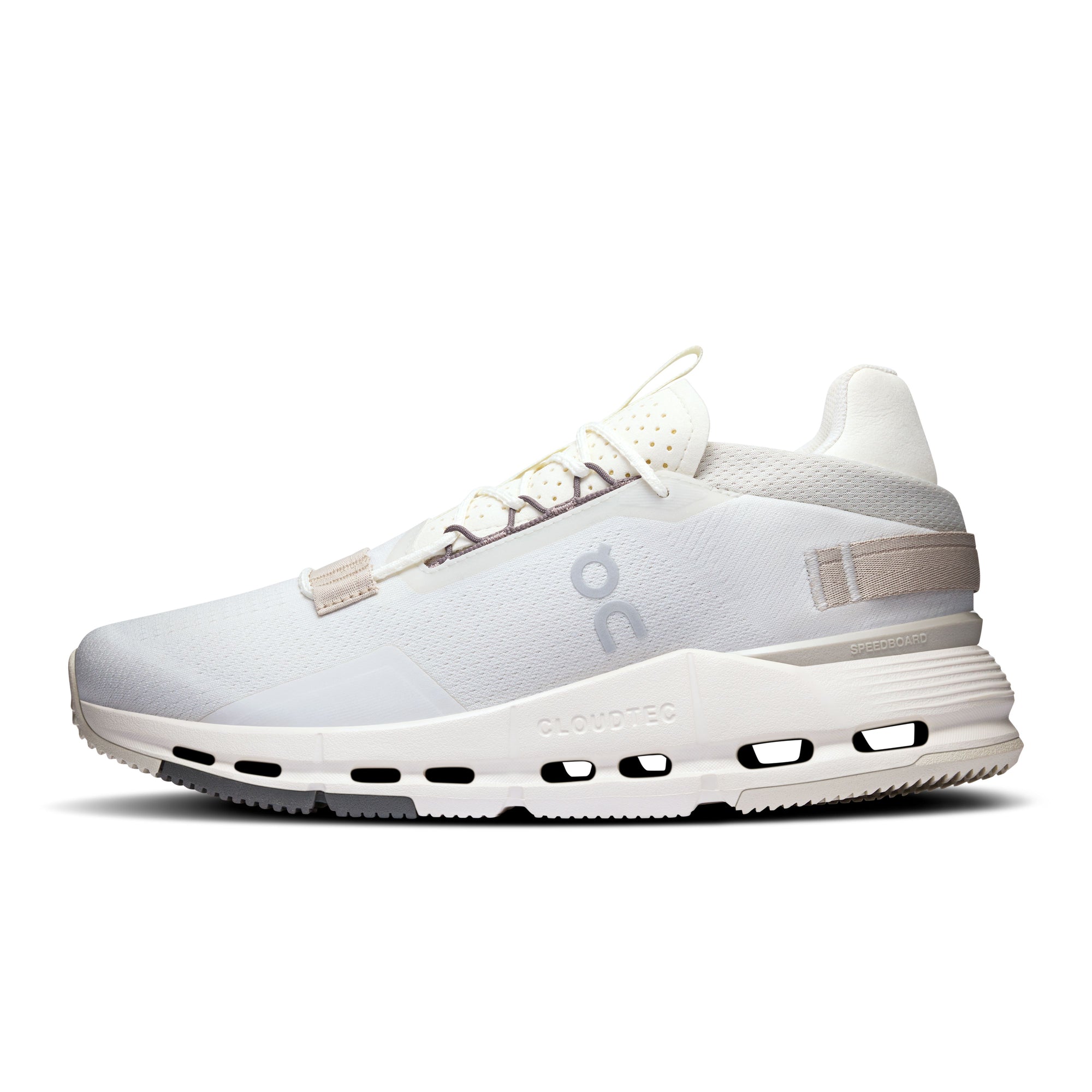 On Running Cloudnova 2 - Women's (Ice/Sand) Shoes On Running