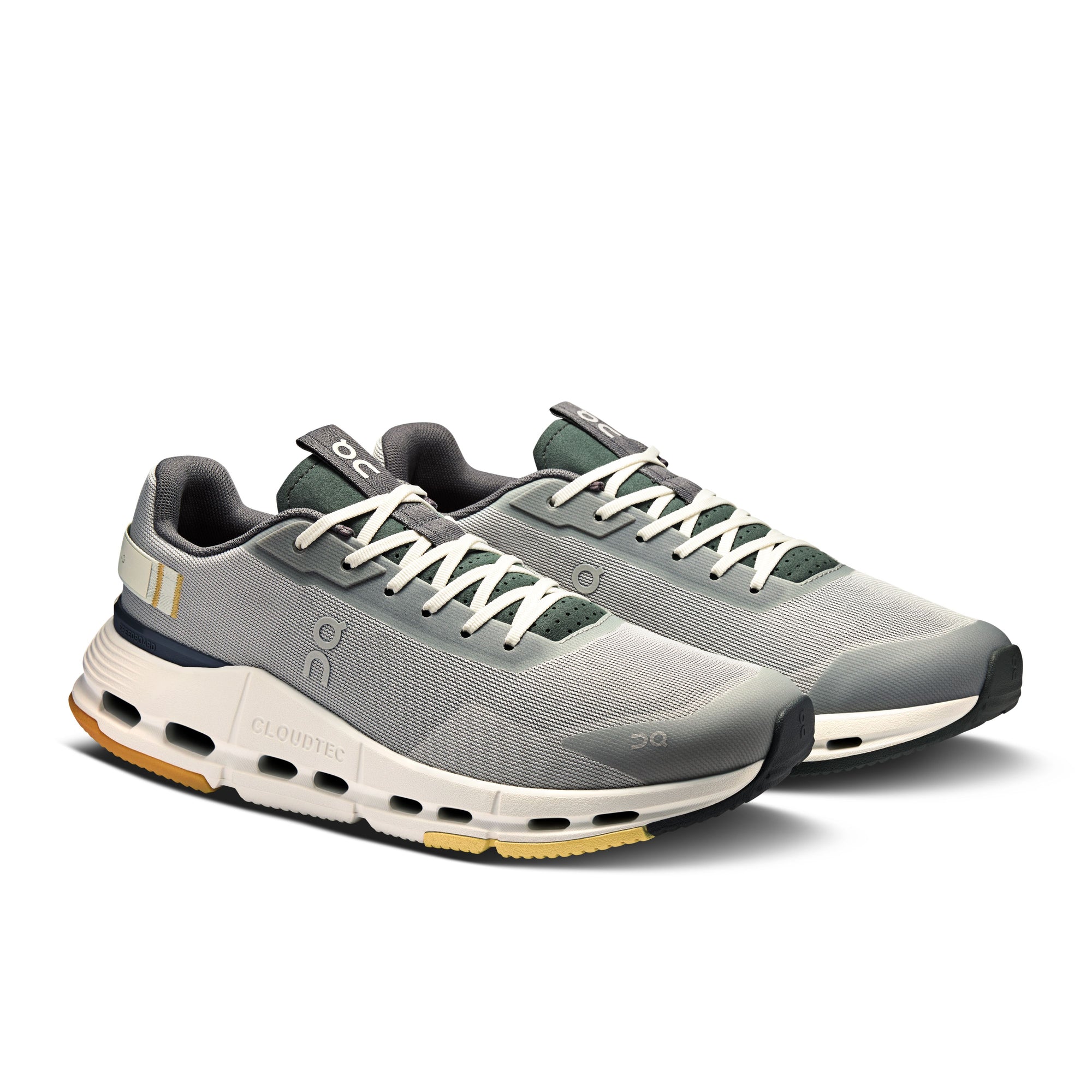 On Running Cloudnova Form 2 - Men's (Glacier/Olive) General On Running