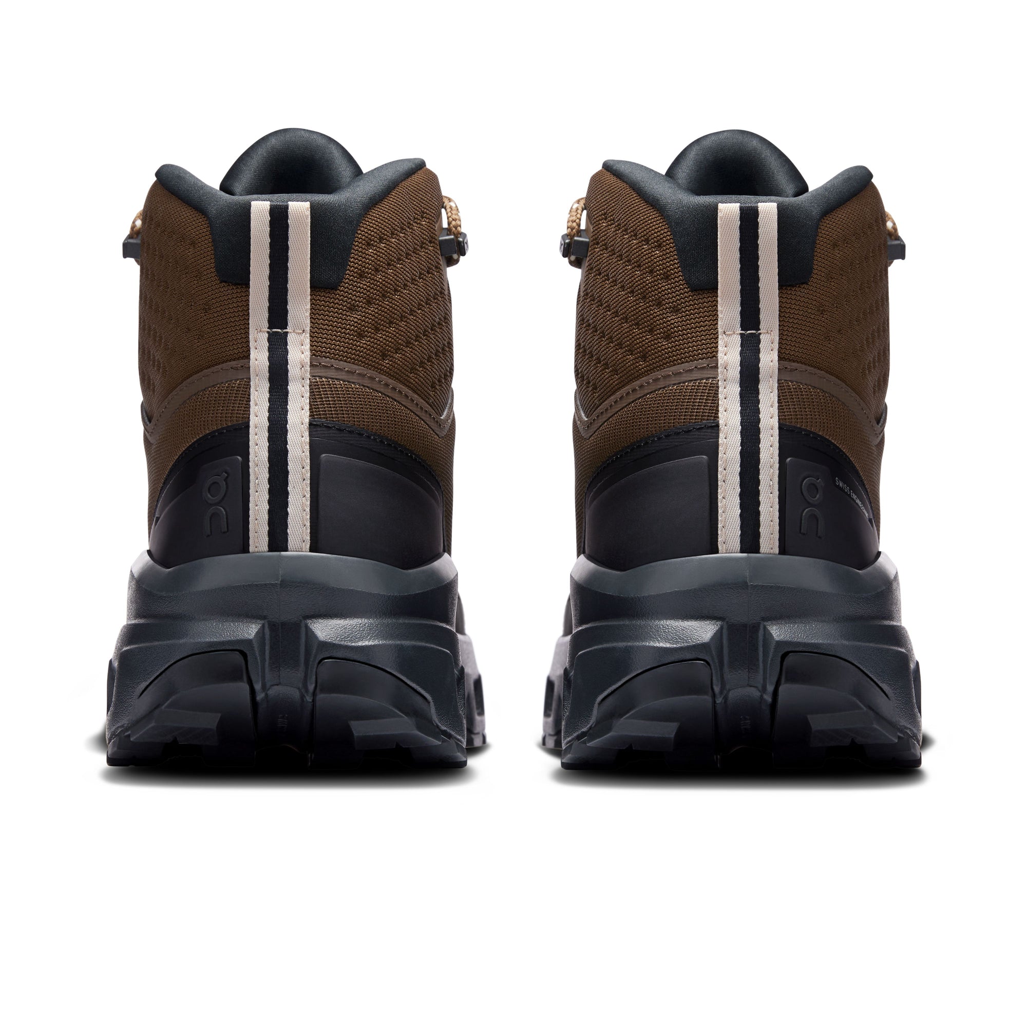 On Running Cloudrock Mid Waterproof - Men's (Earth/Black) Men's Hiking Shoes On Running