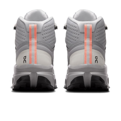 On Running Cloudrock Mid Waterproof - Women's (Glacier/Alloy) Women's Hiking Shoes On Running