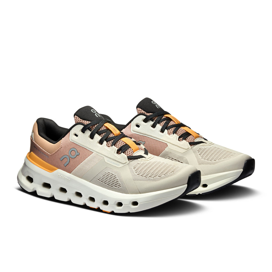 On Running Cloudrunner 2 - Women's (Pearl/Tangerine) Shoes On Running 