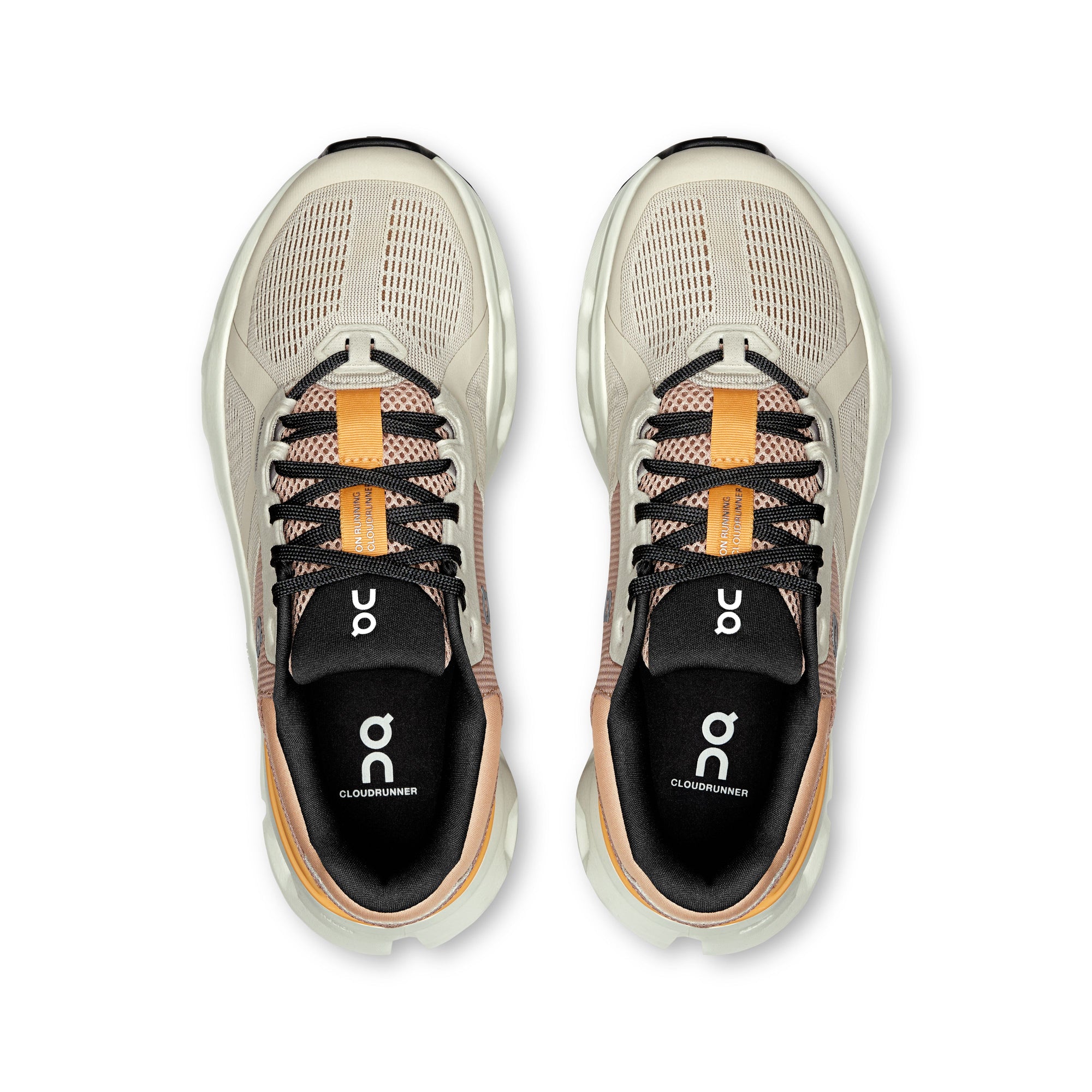 On Running Cloudrunner 2 - Women's (Pearl/Tangerine) Shoes On Running