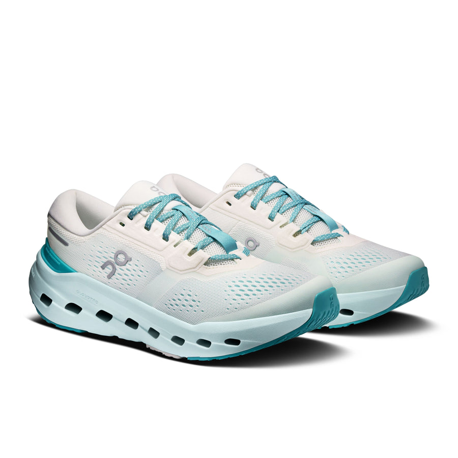 On Running Cloudrunner 3 - Women's (Ivory/Aquamarine) Women's Running Shoes On Running 