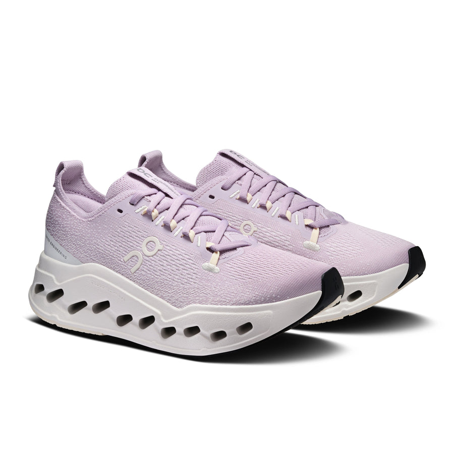 On Running Cloudsurfer Max - Women's (Foxglove/Ivory) Women's Running Shoes On Running 