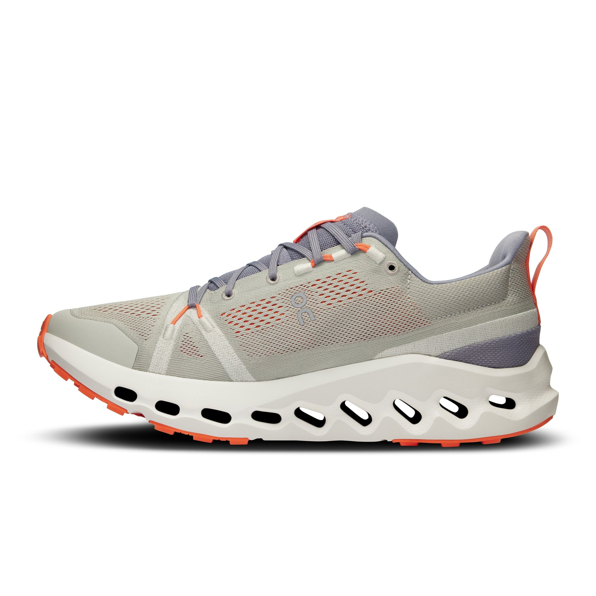 On Running Cloudsurfer Trail - Men's (Fossil/Ivory) Shoes On Running