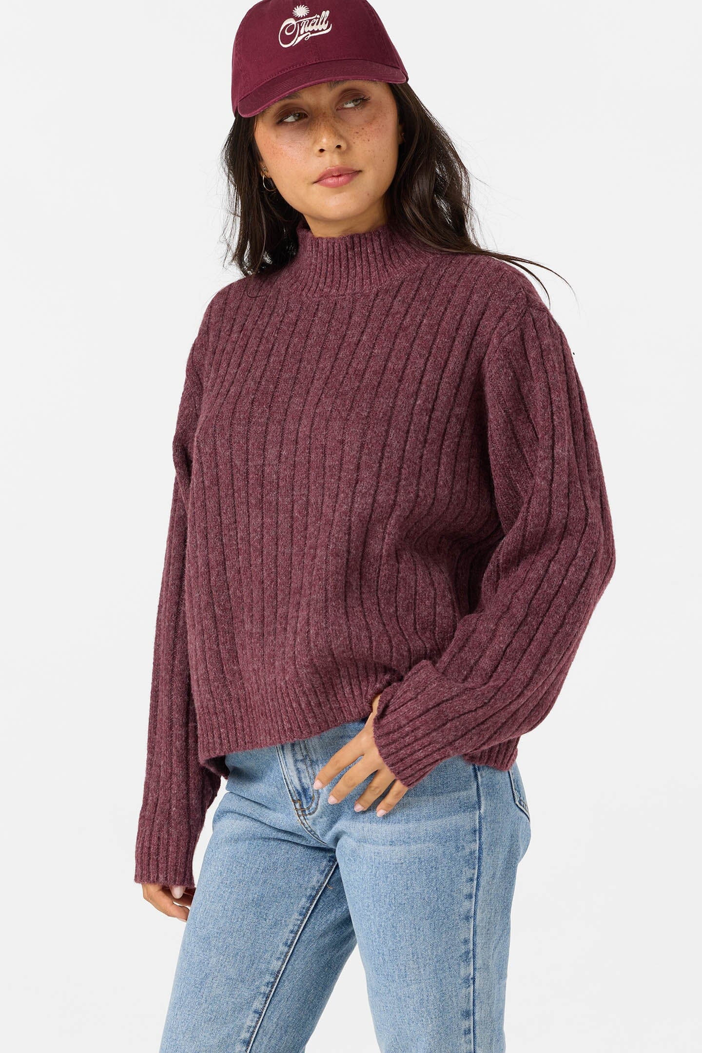 O'Neill Cypress Mockneck Sweater Women's Sweaters O'neill