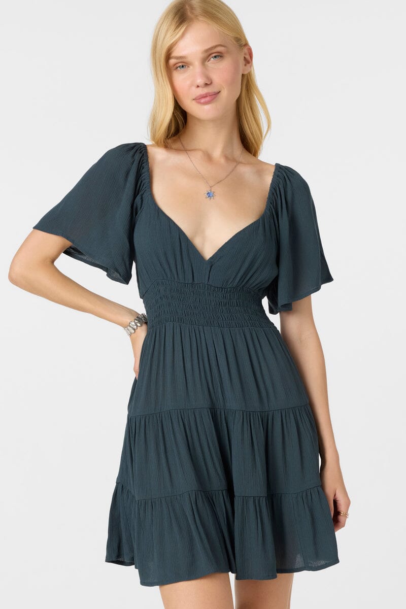 O'Neill Layken Solid Short Dress Skirts & Dresses O'neill