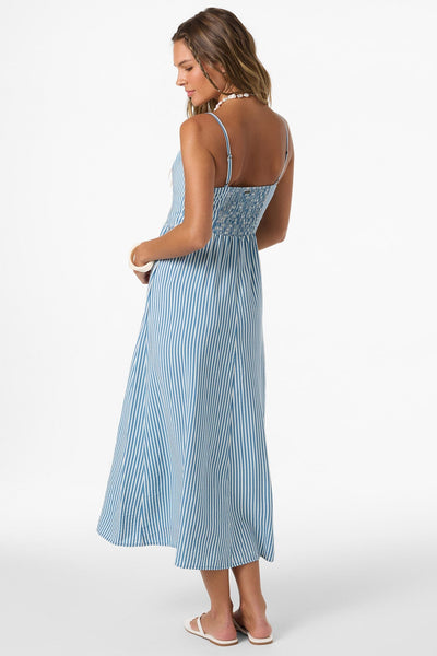 O'Neill Linden Stripe Midi Dress Skirts & Dresses O'neill