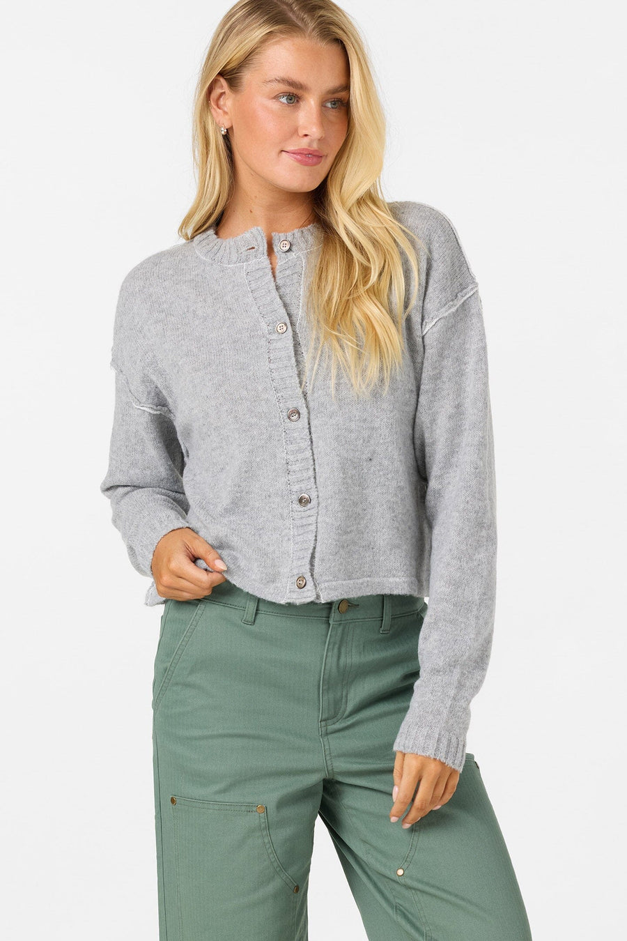 O'Neill O'Riginals Calder Long Sleeve Cardigan Women's Sweaters O'neill 