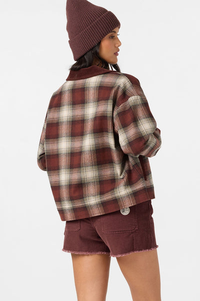 O'Neill O'Riginals Dakota Plaid Jacket Women's Casual Jackets O'neill