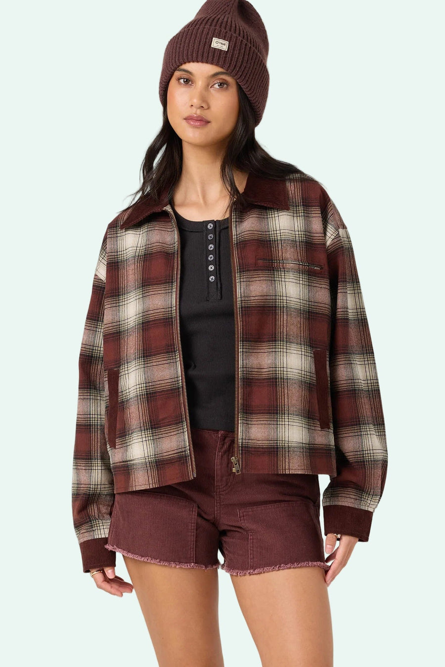 O'Neill O'Riginals Dakota Plaid Jacket Women's Casual Jackets O'neill 