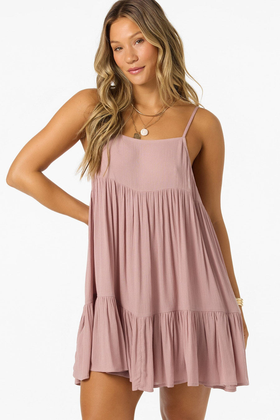 O'Neill Saltwater Solids Rilee Mini Coverup Skirts & Dresses O'neill 