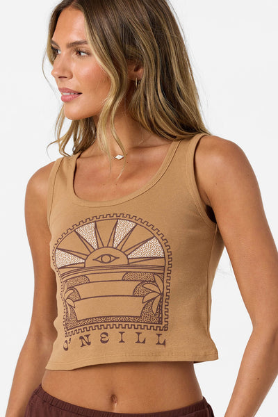 O'Neill Sun Eye Scoop Neck Tank Women's Graphic T-Shirts O'neill