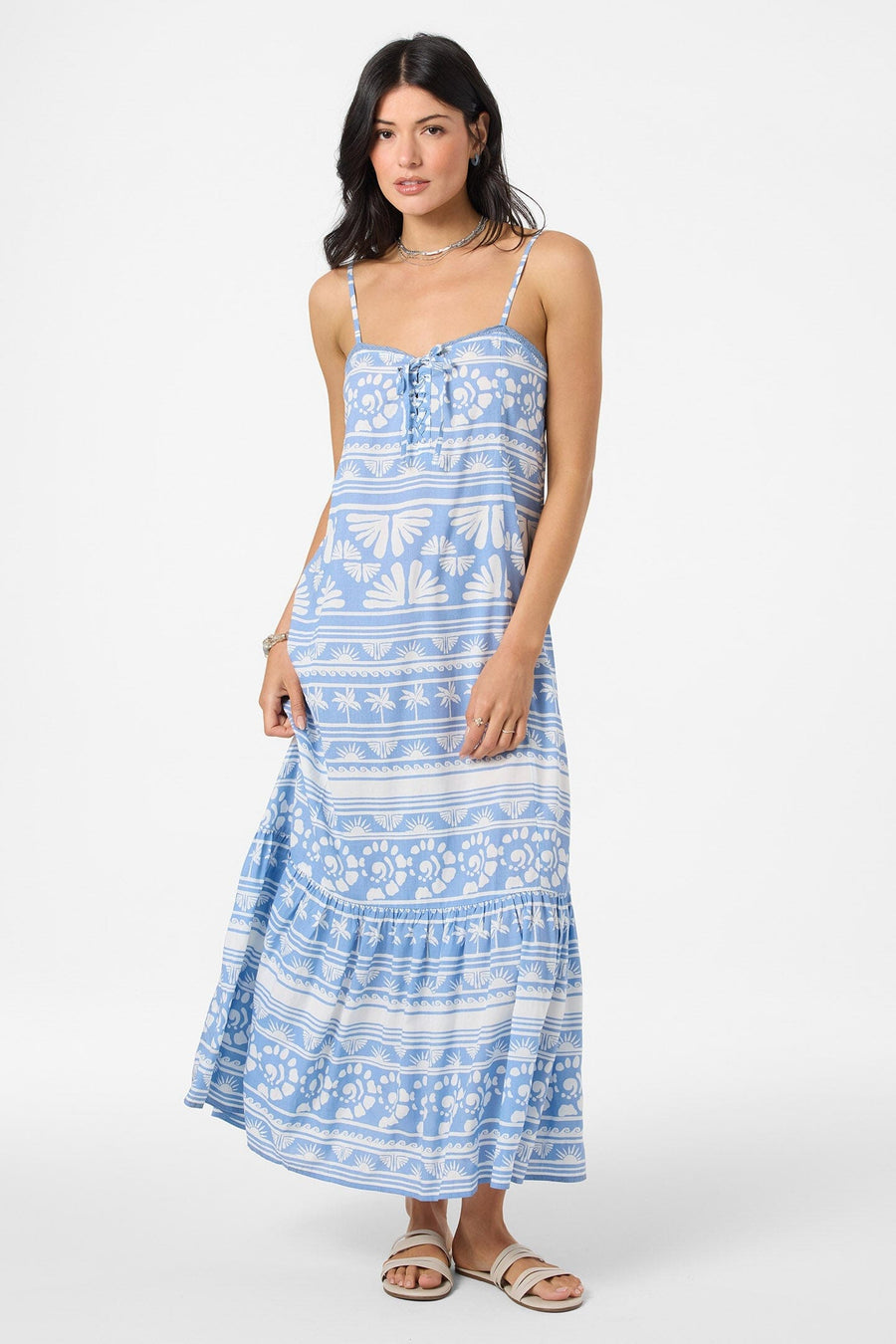 O'Neill Tasmin Abstract Midi Dress Skirts & Dresses O'neill 