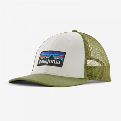P-6 Logo LoPro Trucker Hat Apparel & Accessories Patagonia White w/Buckhorn Green One Size