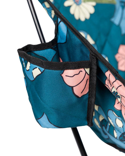 Parks Project - Shrooms Quilted Packable Camp Chair: Dusty Teal / One Size Parks Project