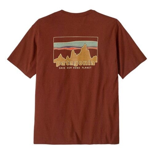 Patagonia 73' Skyline Organic T-Shirt - Men's Shirts Patagonia Dried Vanilla S 