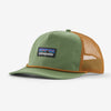 Patagonia Airfarer Cap Hats Patagonia P-6 Label: Terrain Green 