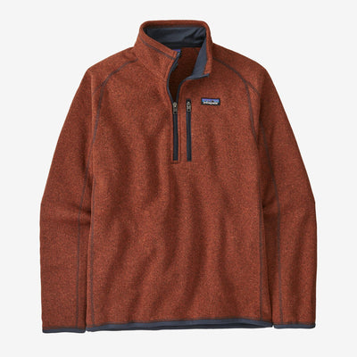 Patagonia Better Sweater 1/4 Zip - Men's Jackets & Fleece Patagonia Burnished Red S