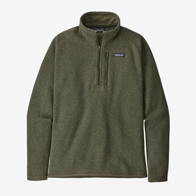 Patagonia Better Sweater 1/4 Zip - Men's Jackets & Fleece Patagonia Industrial Green S