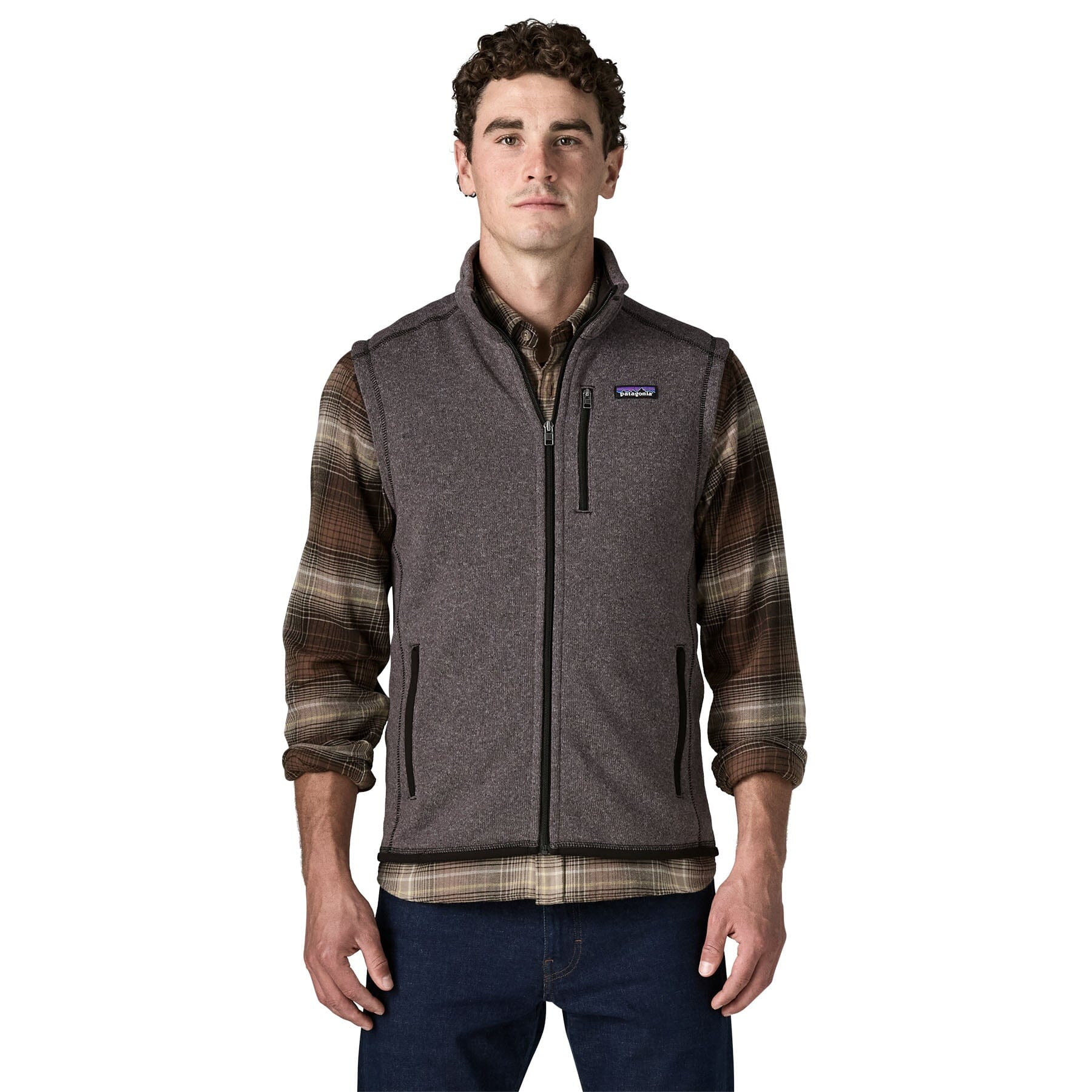 Patagonia Better Sweater Vest - Men's Men's Fleece Vests Patagonia May Grey S
