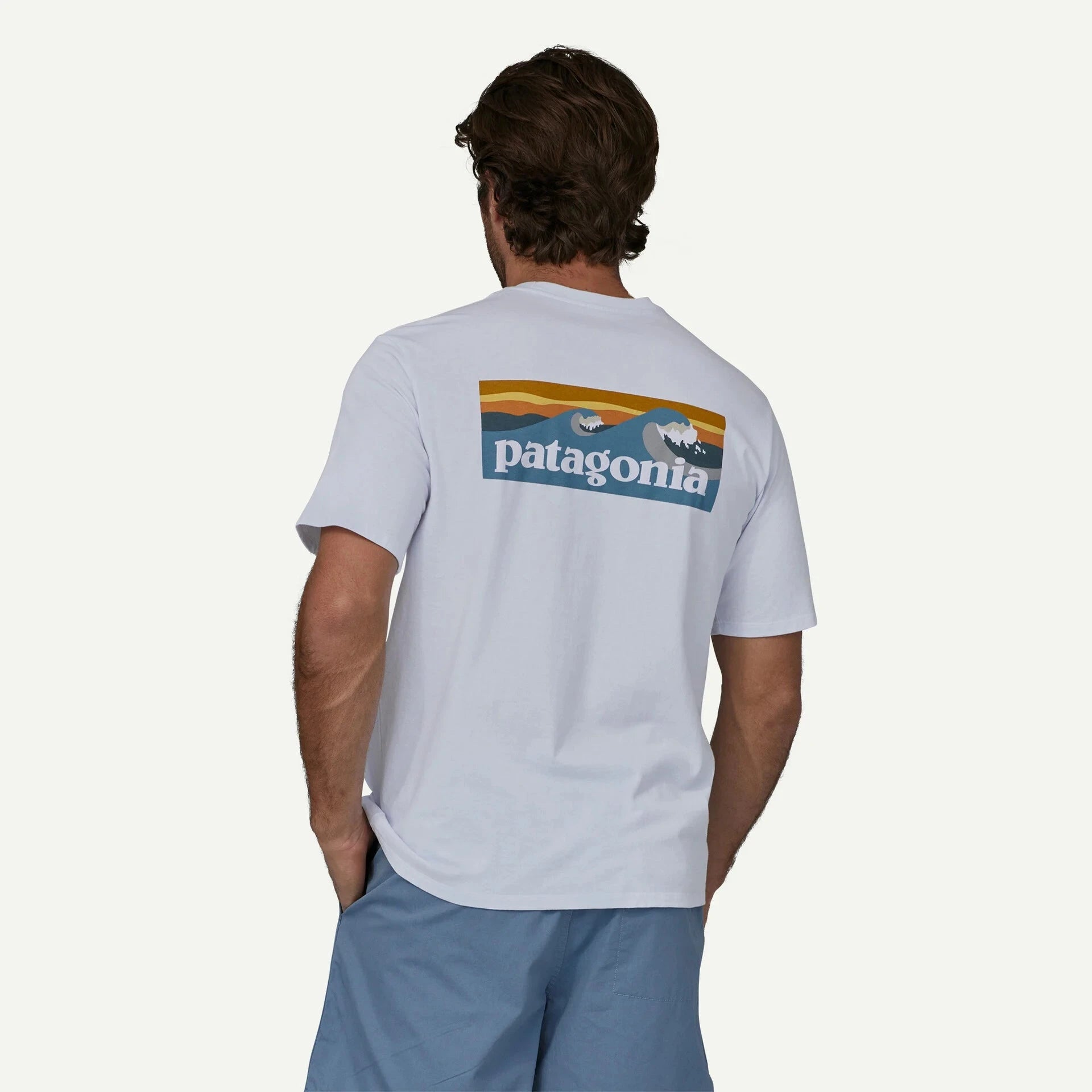 Patagonia Boardshort Logo Pocket Responsibili-Tee Shirts Patagonia
