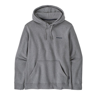 Patagonia Boardshort Logo Uprisal Hoody - Men's Men's Casual Sweatshirts Patagonia Gravel Heather M