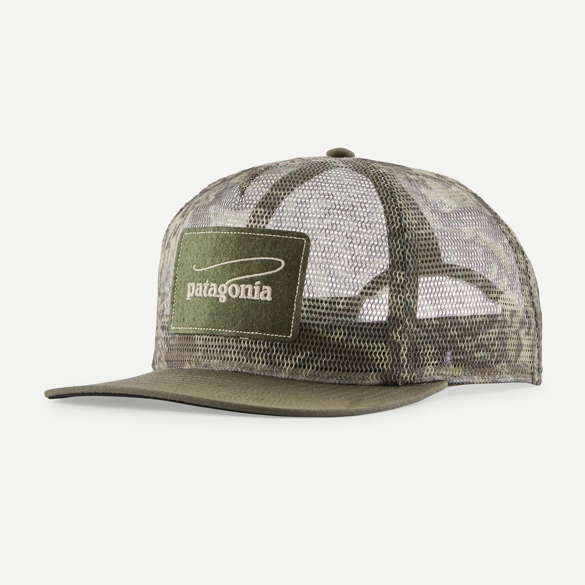 Patagonia Breezefarer Cap Hats Patagonia Casting Logo: Splashing Seas Wing Grey