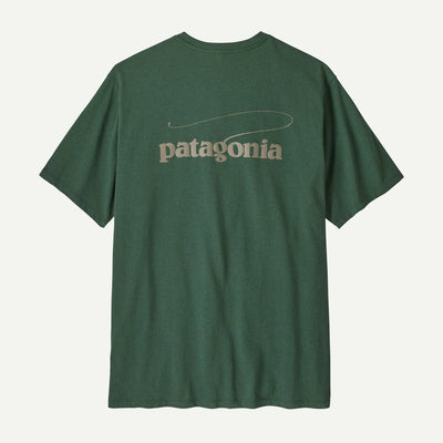 Patagonia Casting Logo Responsibili-Tee - Men's Men's Graphic T-Shirts Patagonia