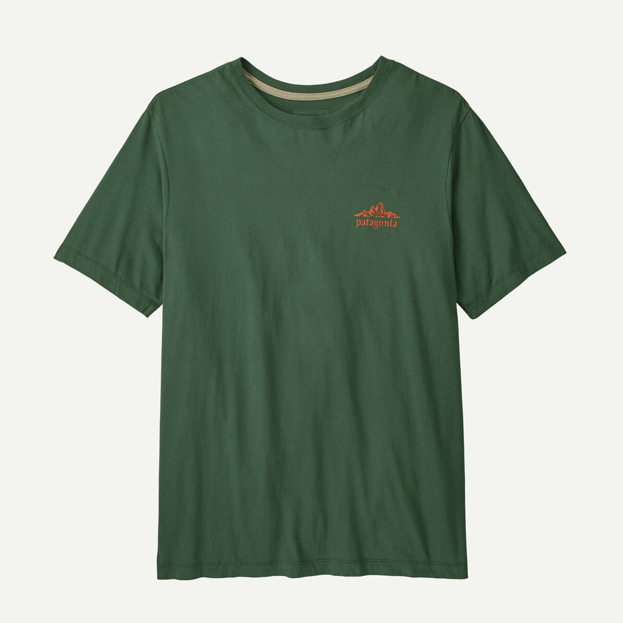 Patagonia Cloud Crag T-Shirt - Men's Men's Graphic T-Shirts Patagonia Canopy Green S 