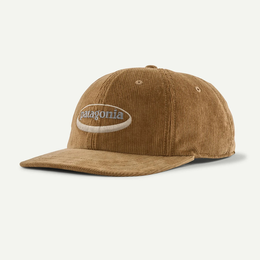 Patagonia Corduroy Cap Men's Hats Patagonia '95 Oval Logo: Coriander Brown 