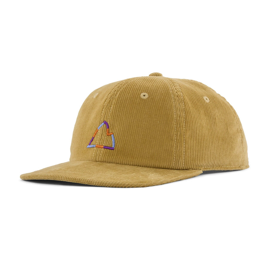Patagonia Corduroy Cap Men's Hats Patagonia '95 Oval Logo: Coriander Brown 