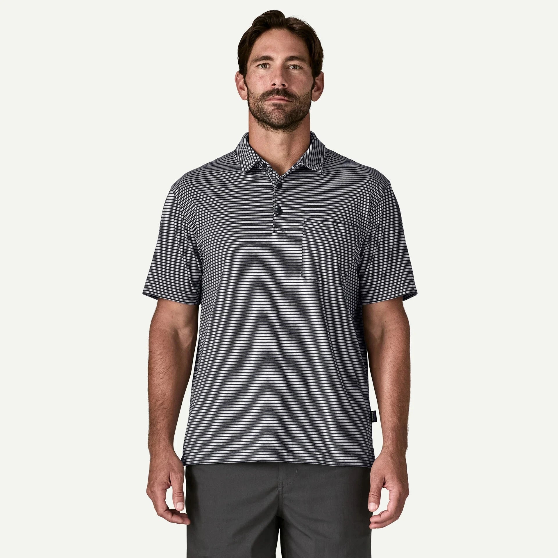 Patagonia Daily Polo Shirt - Men's Shirts Patagonia Twin Rope: New Navy M