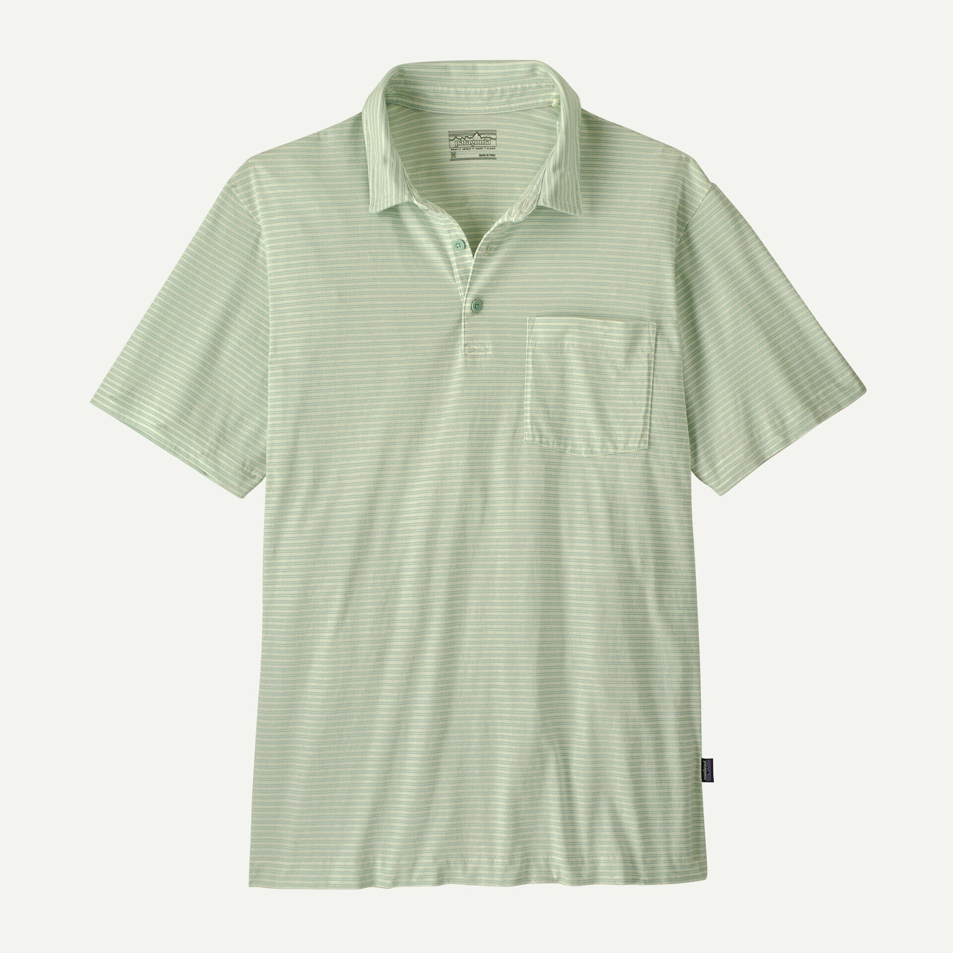 Patagonia Daily Polo Shirt - Men's Shirts Patagonia Twin Rope: Thin Ice M
