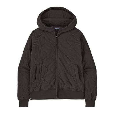 Patagonia Daily Quilted Hoody - Women's Women's Fleece Pullover Patagonia Black S