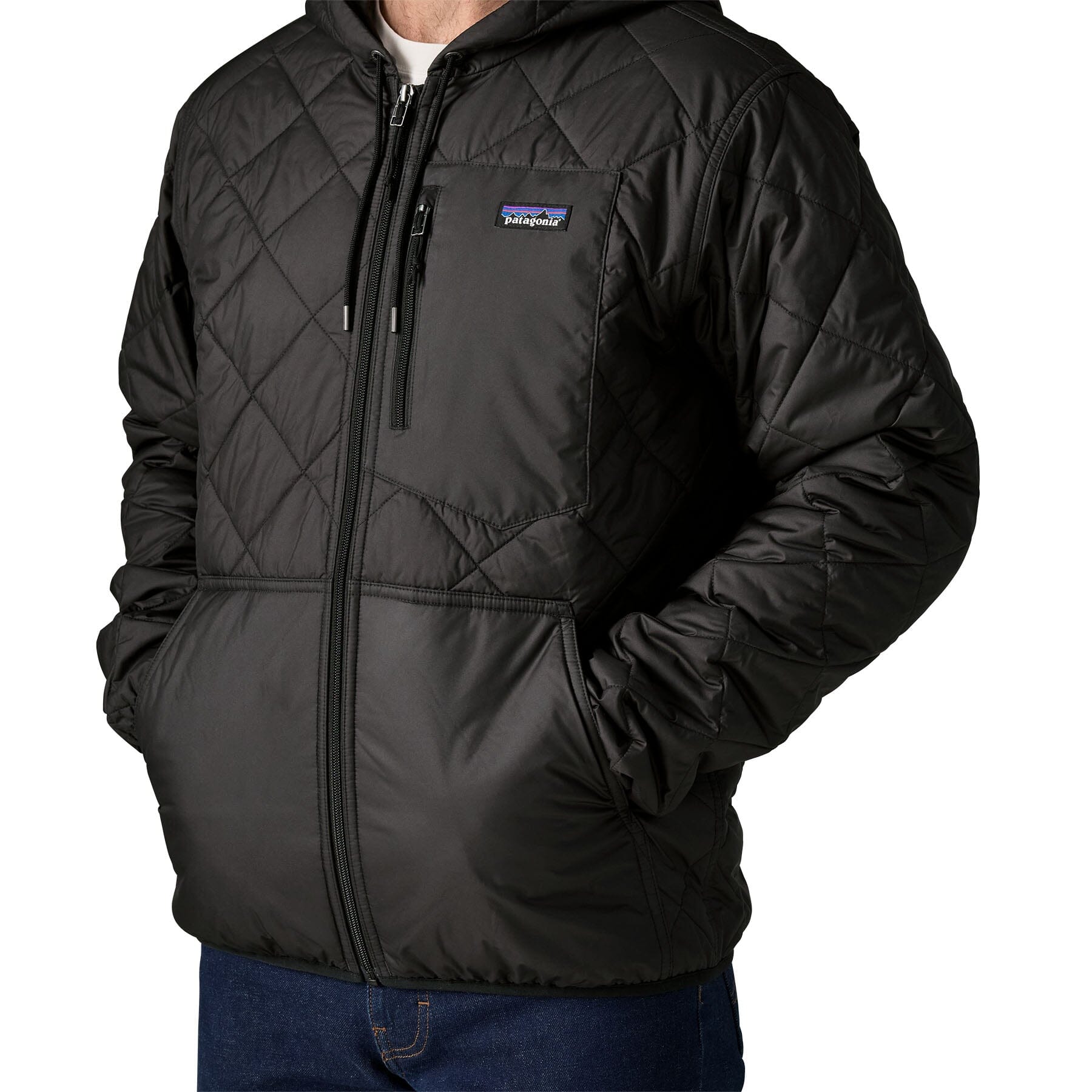 Patagonia Diamond Quilted Bomber Hoody - Men's Men's Insulated Jackets Patagonia