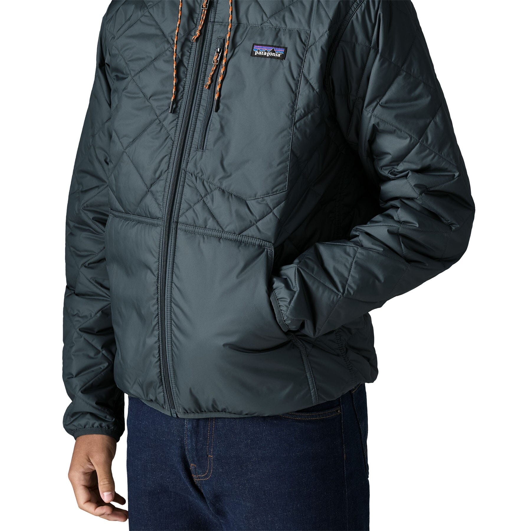 Patagonia Diamond Quilted Bomber Hoody - Men's Men's Insulated Jackets Patagonia