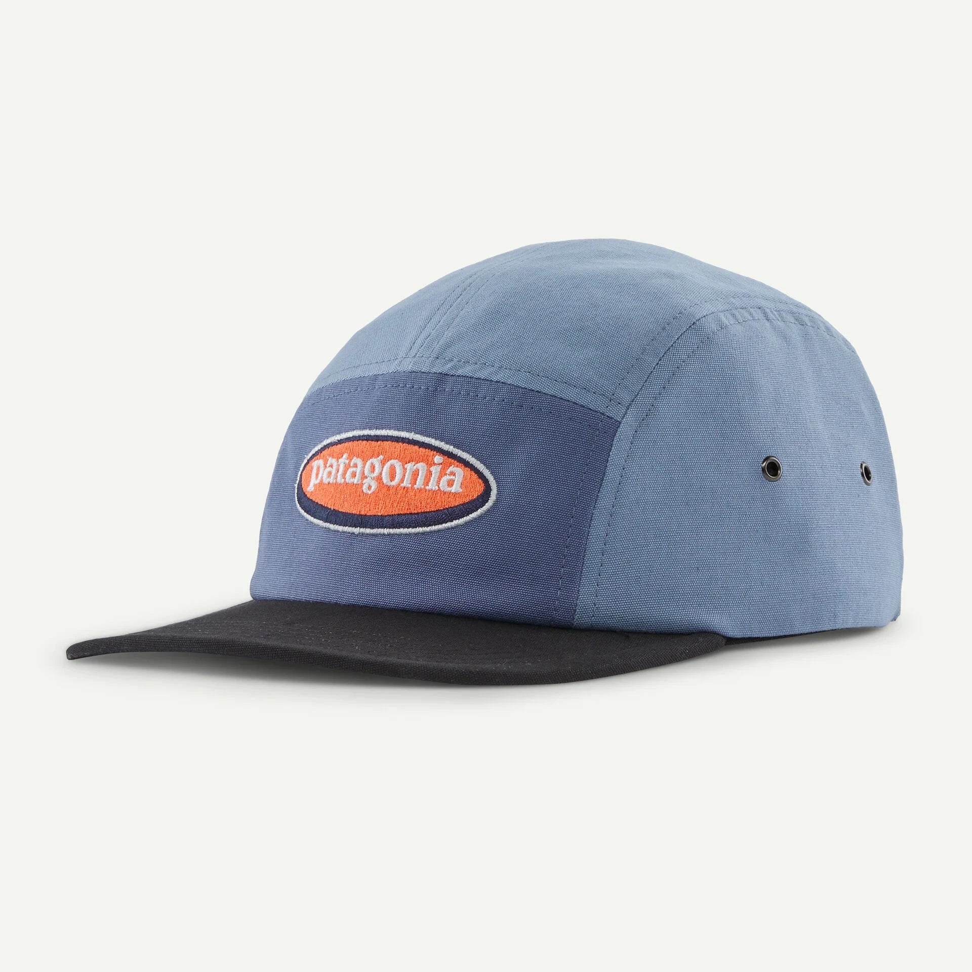 Patagonia Graphic Maclure Hat Hats Patagonia Oval Logo: Barnacle Blue