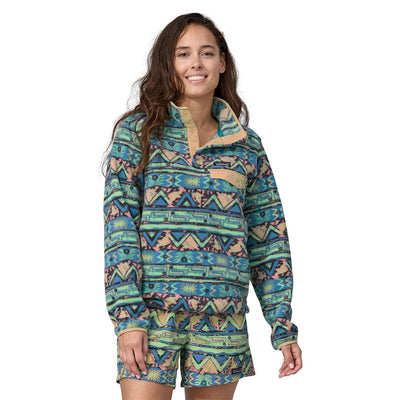 Patagonia Lightweight Synchilla Snap-T Pullover - Women's Jackets & Fleece Patagonia