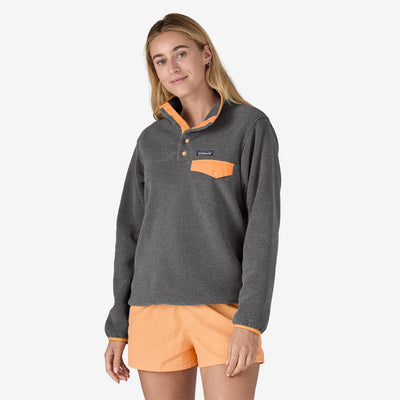 Patagonia Lightweight Synchilla Snap-T Pullover - Women's Jackets & Fleece Patagonia