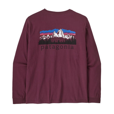 Patagonia Long-Sleeved Fitz Roy Foothills T-Shirt - Men's Men's Long Sleeve Graphic T-Shirt Patagonia